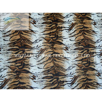 Tiger Streifen gedruckt kurze Plüsch für Polstermöbel